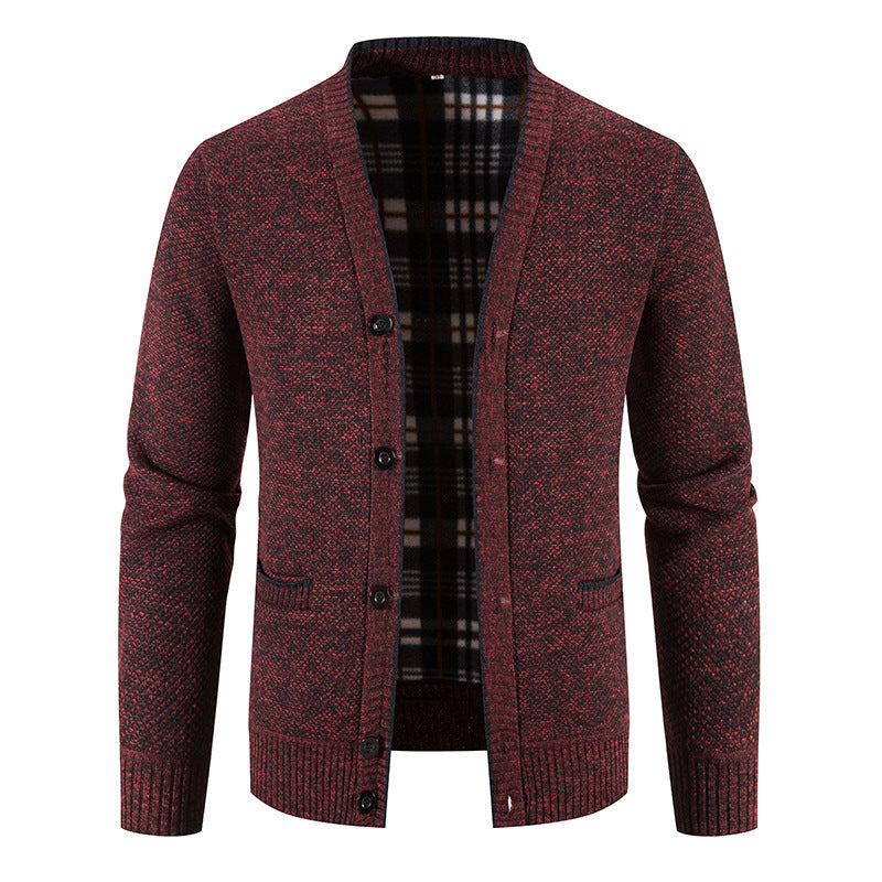 🔥 Vandaag Extra Voordelig - Heren casual vest met knopen en breisel ✨ breisel stof knopen mouwloos laagjeslook