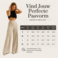 🔥 Vandaag Extra Voordelig - Casual damesbroek met hoge taille en wijde pijpen ✨ hoge taille wijde pijpen comfortabele dagbroek