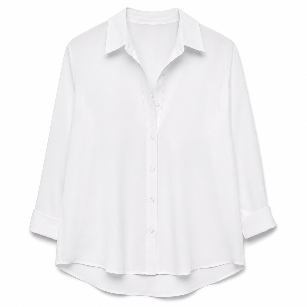 Stijlvolle casual damesblouse met lange mouwen en knoopsluiting ✨ knoopsluiting lange mouwen casual basismodel