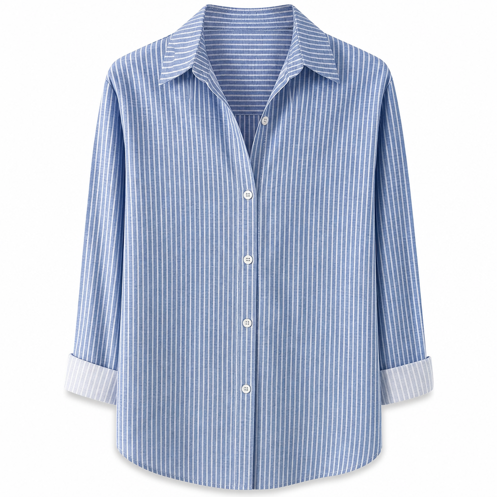 Stijlvolle casual damesblouse met lange mouwen en knoopsluiting ✨ knoopsluiting lange mouwen casual basismodel