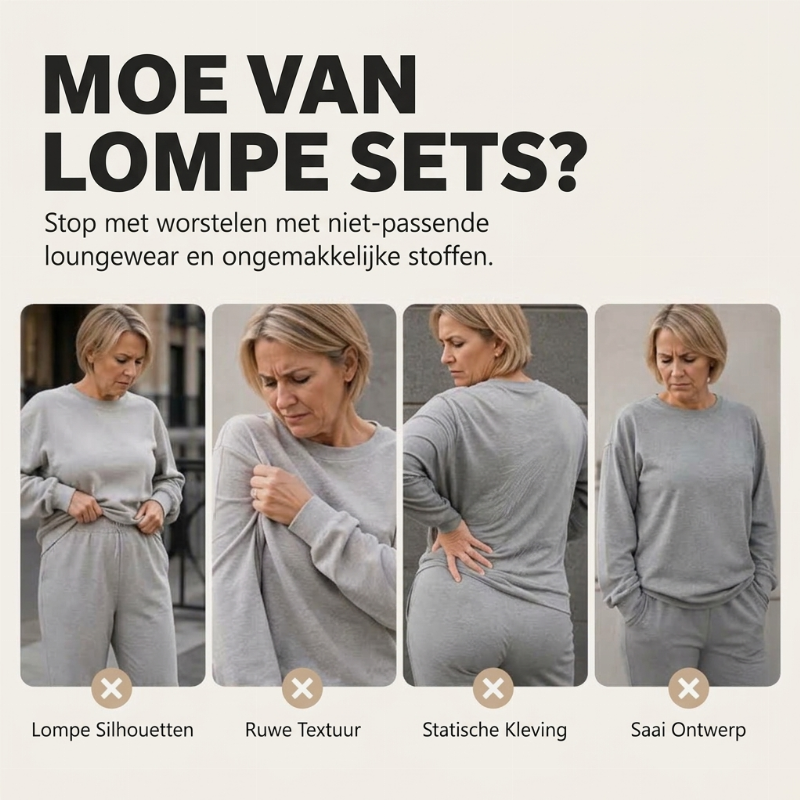 ✈️Gratis verzending✨ Nieuwe Look 💫Elegant 2‑delig dames set sweatshirt + midi rok, comfortabel gebreid ensemble