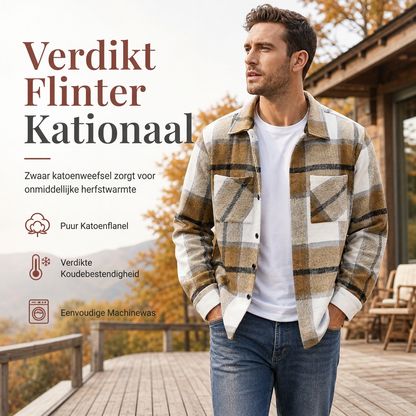 🟫👔 Casual geruit flanellen overhemd voor heren ✨ Zacht & comfortabel! 🎉