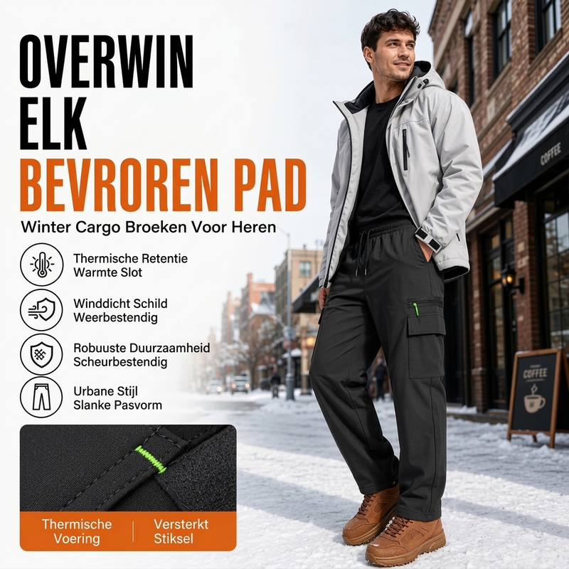 ❄️ Winter Essential 🔥 Thermische Herenbroek – Winddicht, Warm & Ideaal voor Buitenactiviteiten 🏔️