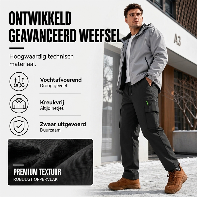 ❄️ Winter Essential 🔥 Thermische Herenbroek – Winddicht, Warm & Ideaal voor Buitenactiviteiten 🏔️