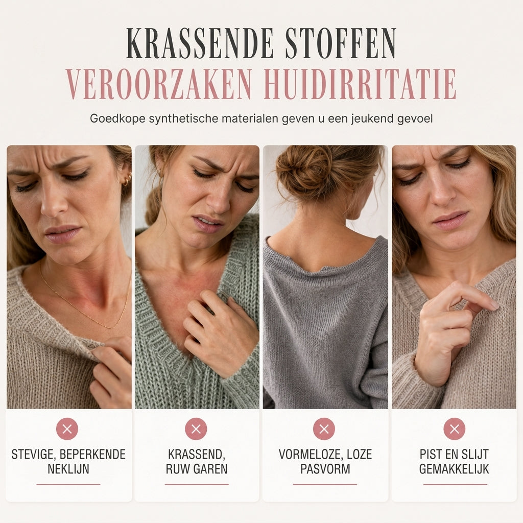 ✨ Nieuwe Look 💫 Dames Gebreid Topje met Lange Mouwen V‑hals en Halve Rits – Trendy Zacht & Stijlvol