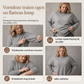 ✨ Nieuwe Collectie — Dames casual losvallende rondhals trui met batwing‑mouwen ✨ comfortabel passend voor dagelijks uitje en vrije tijd