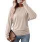 ✨ Nieuwe Collectie — Dames casual losvallende rondhals trui met batwing‑mouwen ✨ comfortabel passend voor dagelijks uitje en vrije tijd