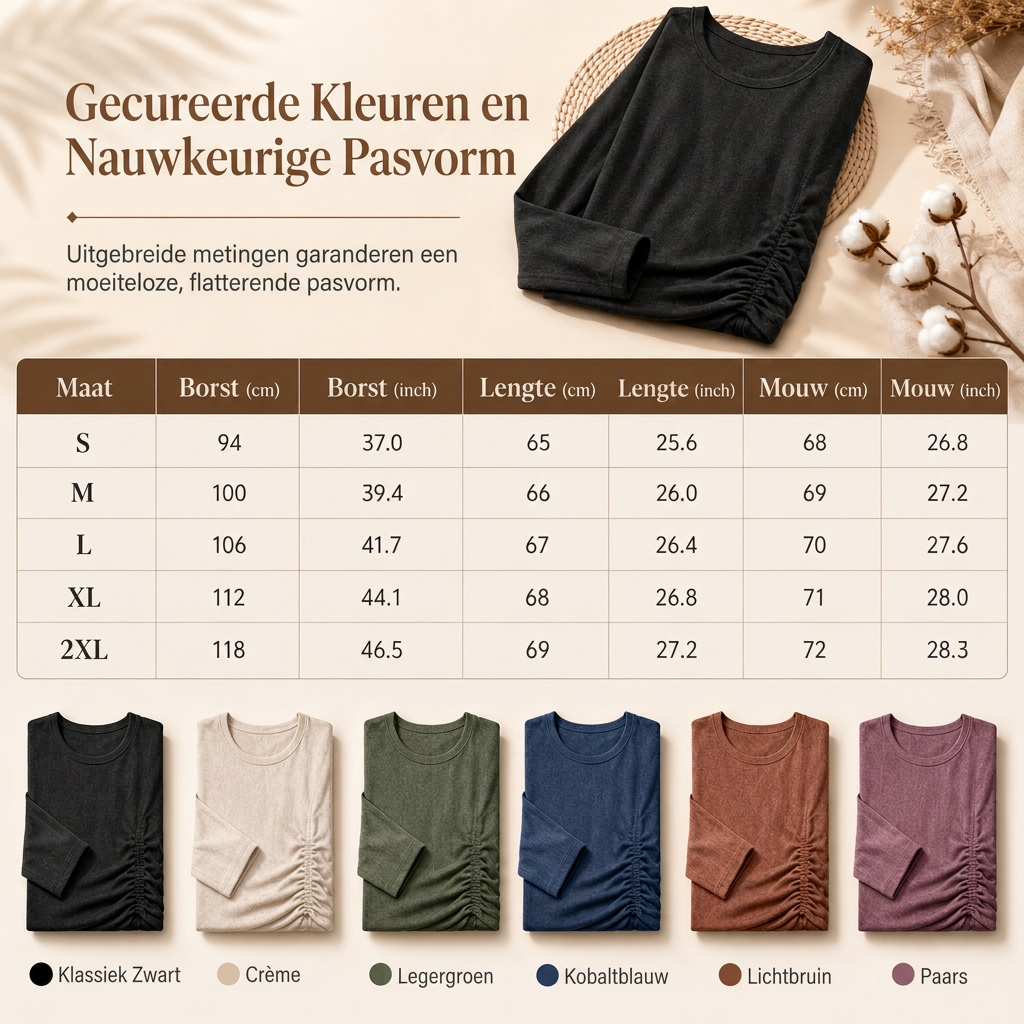 ✨ Nieuwe Collectie — Dames casual losvallende rondhals trui met batwing‑mouwen ✨ comfortabel passend voor dagelijks uitje en vrije tijd