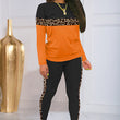 🔥 Tijdelijke Korting ✨ Dames Luipaardprint 2-Delige Set 🐆 Casual Comfortabele Outfit met Trendy Look