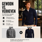 🔥Gratis verzending✈️Casual heren gebreide trui met mockhals en halve rits