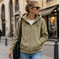 🔥Gratis verzending✈️Unisex Ultra-Warme Sherpa Hoodie – Zacht behaaglijk trui voor koude herfst & winterdagen