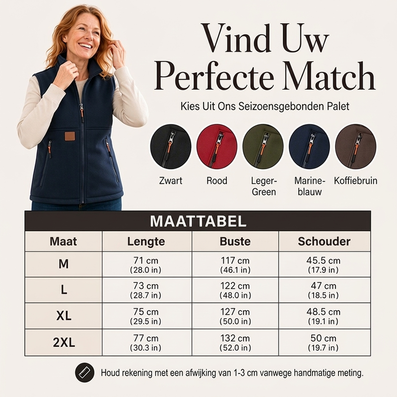 ❄️🧥 Thermisch wintervest voor dames met staande kraag ✨ Warm & lichtgewicht! 🎁