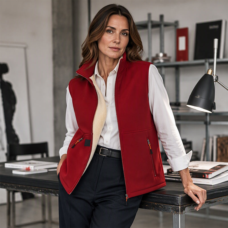❄️🧥 Thermisch wintervest voor dames met staande kraag ✨ Warm & lichtgewicht! 🎁