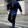 🔥Gratis verzending✈️Bedrukte hoodie en joggingbroek set voor heren