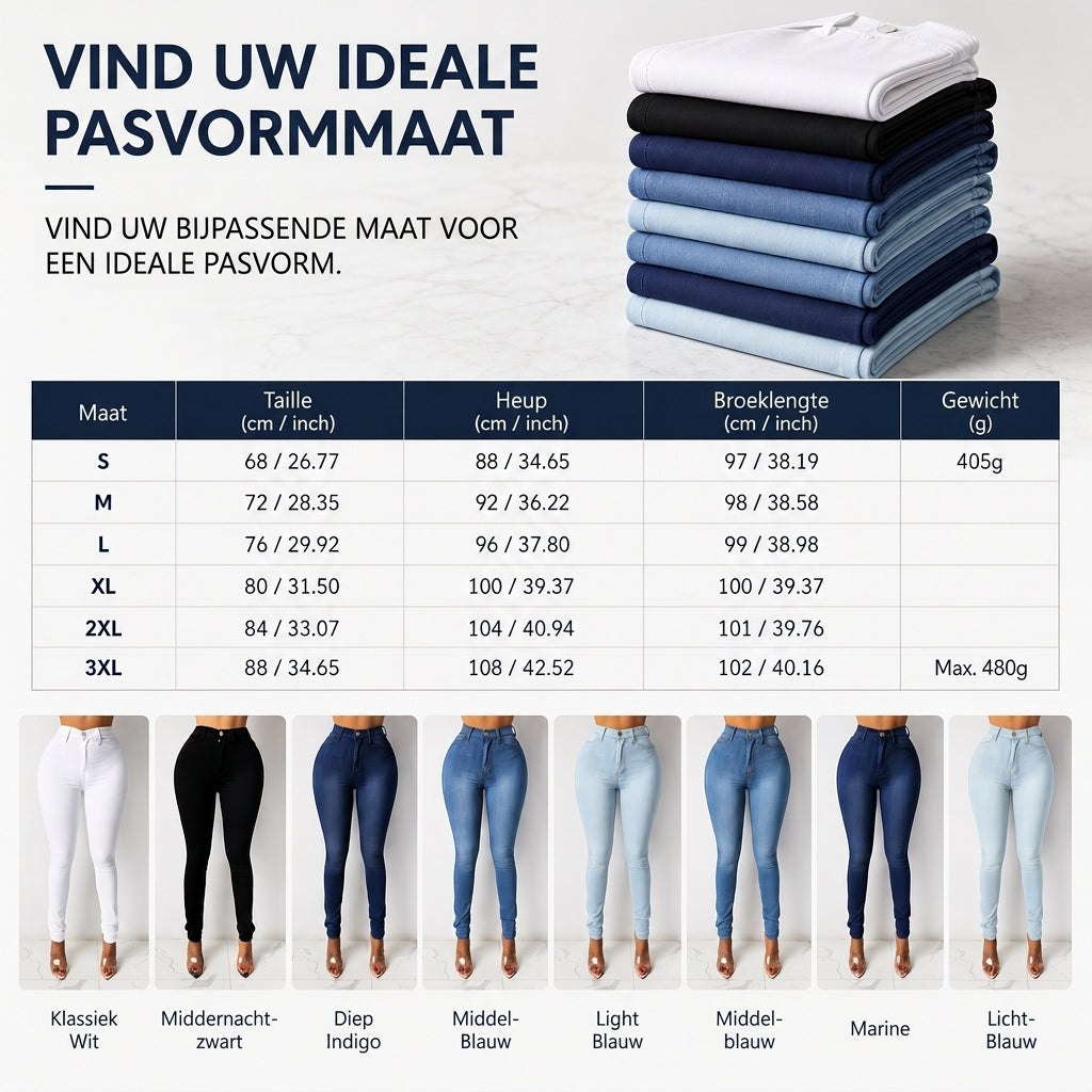👖✨ Dames hoge taille slim fit broek (pencilbroek) 🔥Snelle levering