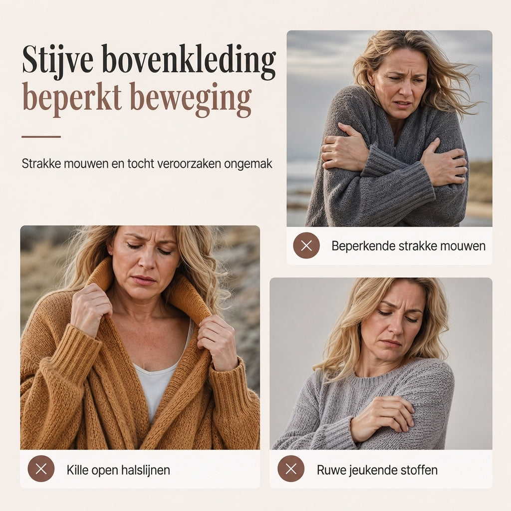 🔥Gratis verzending✈️Dames Ruimvallend Vest met Vleermuismouwen en Gebreide Sjaalkraag voor Herfst en Winter
