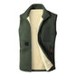 Unisex Winter Vest met Pluche Voering voor Warmte