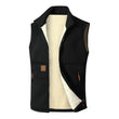Unisex Winter Vest met Pluche Voering voor Warmte
