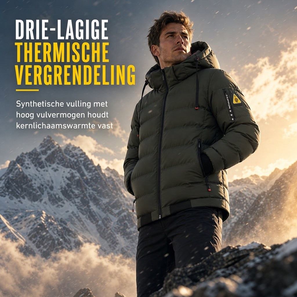 🔥Gratis verzending✈️Warme Omkeerbare Herenjas met Capuchon – 2-in-1 Jas voor Comfort, Warmte & Moderne Stijl