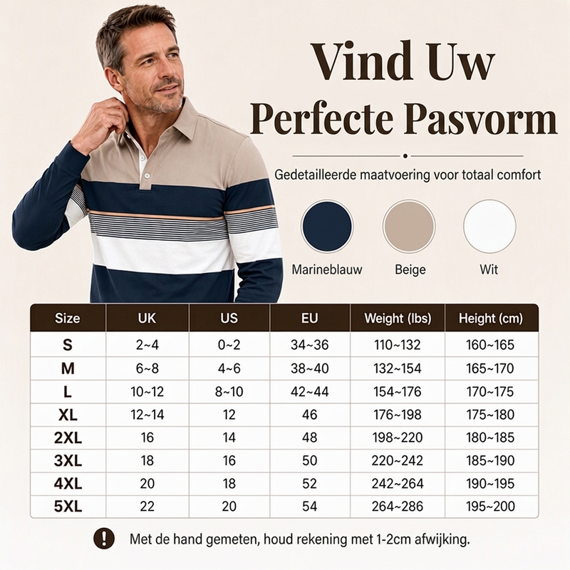 💎 Exclusieve Deal ✨ Klassiek Gestreept Colorblock Shirt voor Heren – Trendy Casual Overhemd met Moderne Uitstraling