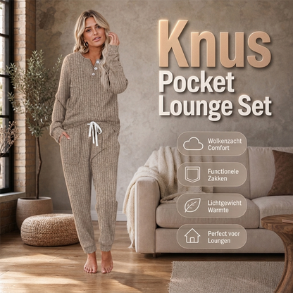 🔥Gratis verzending✈️Dames 2-Delige Set met Knooptop & Broek met Trekkoord – Comfortabele Casual Outfit voor Elke Dag