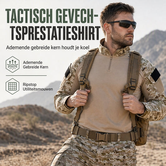 🔥 Speciale Deal ✨ Tactisch Jack voor Heren met Lange Mouwen – Functionele Outdoor Jas met Comfortabele Pasvorm