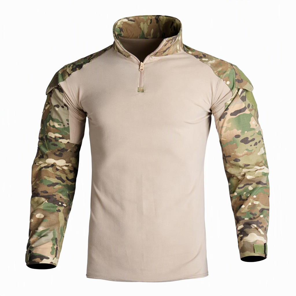 🔥 Speciale Deal ✨ Tactisch Jack voor Heren met Lange Mouwen – Functionele Outdoor Jas met Comfortabele Pasvorm