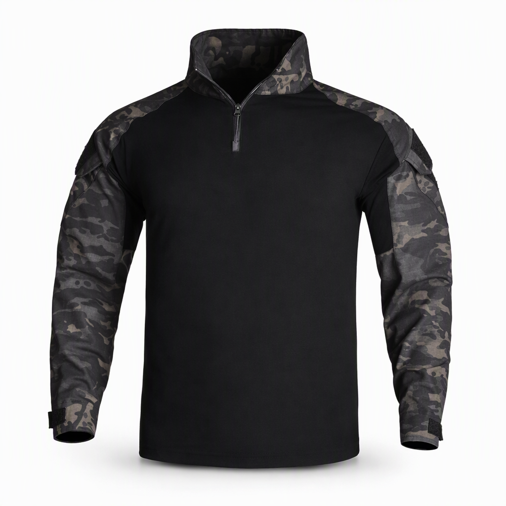 🔥 Speciale Deal ✨ Tactisch Jack voor Heren met Lange Mouwen – Functionele Outdoor Jas met Comfortabele Pasvorm