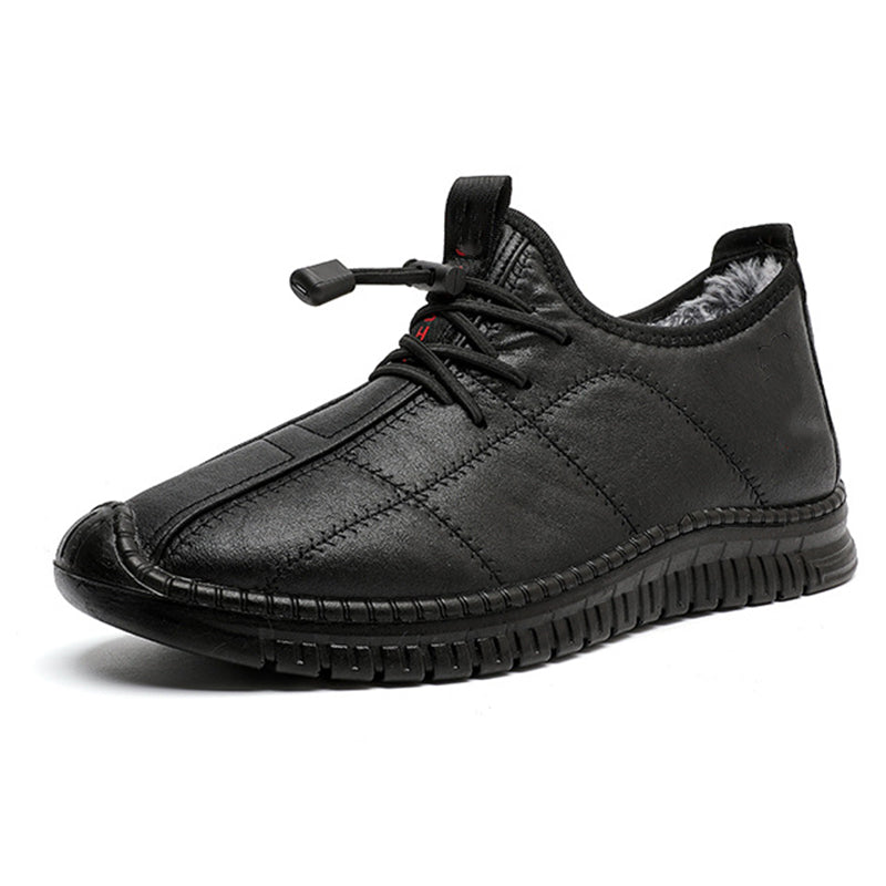 🔥Men's Plush-Lined Non-Slip Walking Shoes