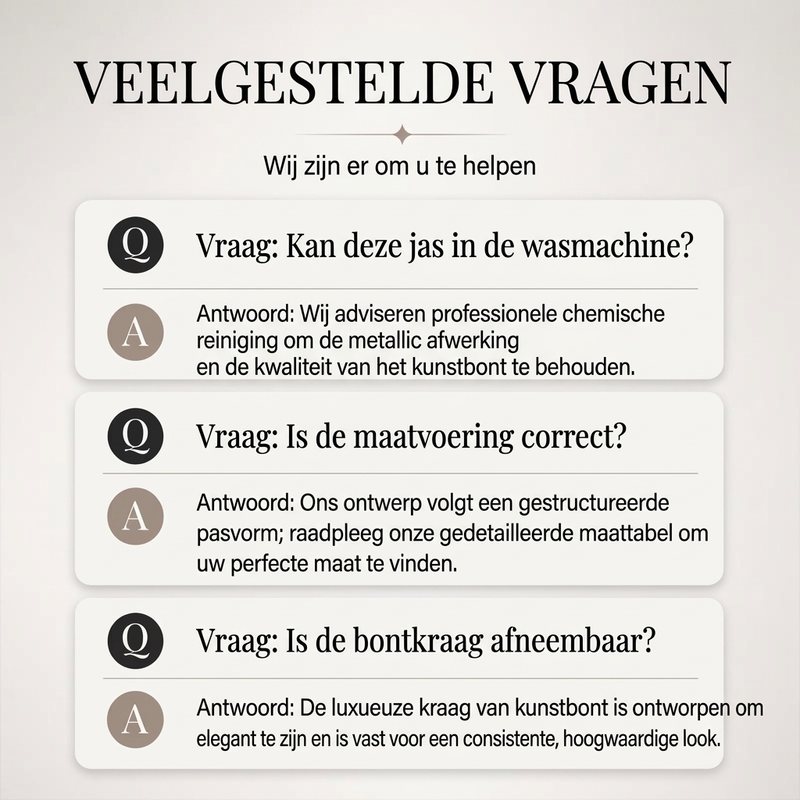 🔥Gratis verzending✈️Damesjack met voering en imitatiebontkraag