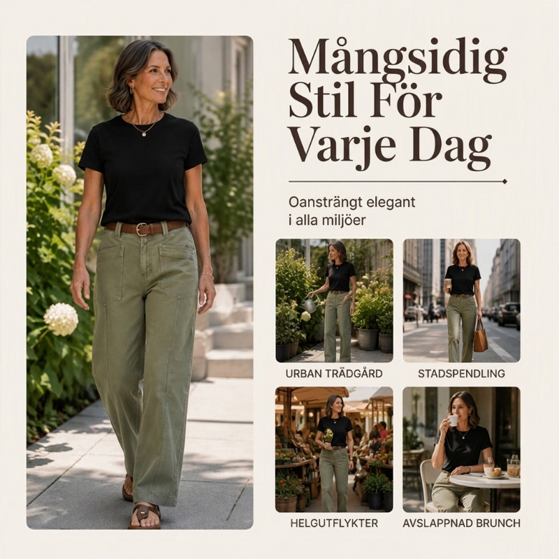 🔥Gratis verzending✈️Lovisa Av casual broek met rechte pijpen
