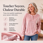 ⏳Totale uitverkoop⏳Goudkleurig fluwelen sweatshirt voor dames