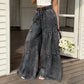 🔥Gratis verzending✈️Denimbroek met hoge taille en wijde pijpen voor dames