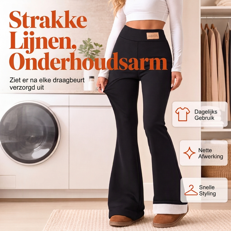 📢📢 50% KORTING!!! 🎉✨ Pluche gevoerde slanke leggings voor dames