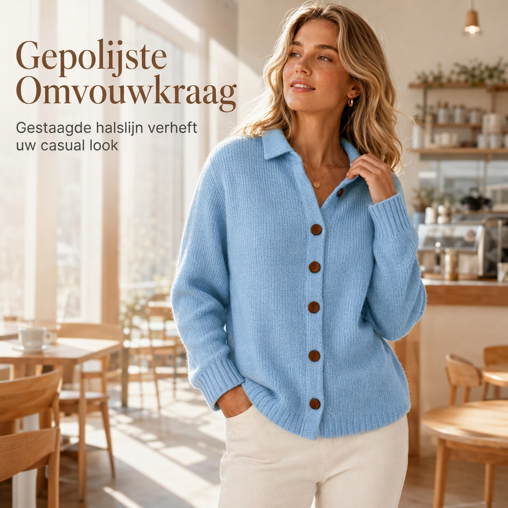 😍Casual gebreid damesvest