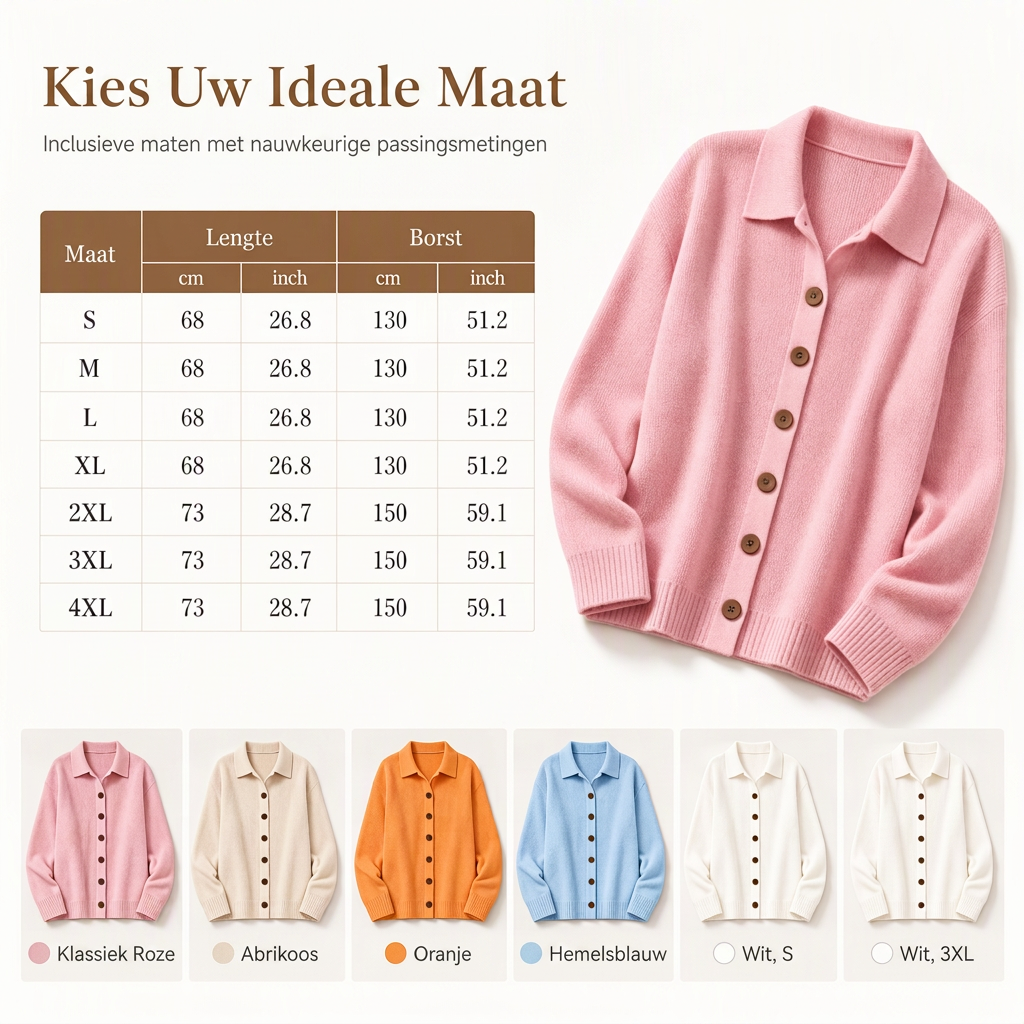 😍Casual gebreid damesvest