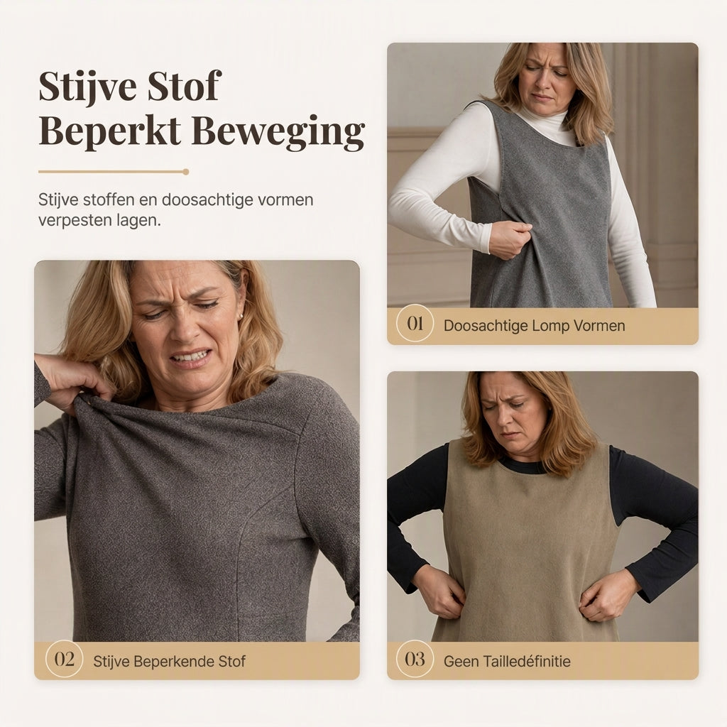 🔥Gratis verzending✈️Klassiek geborduurd suède-effect mouwloos lijnjurkje met V-hals en knopen aan de voorzijde