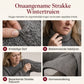 😍Dames V-hals Kabelbrei Trui Lange Mouwen Zacht Warm Gebreide Pullover