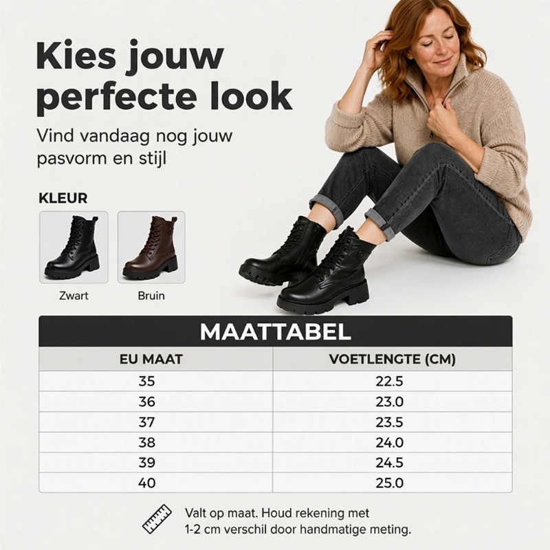 🔥Gratis verzending✈️Dames Retro Platform Martin Laarzen