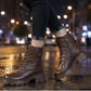 🔥Gratis verzending✈️Dames Retro Platform Martin Laarzen