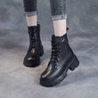 🔥Gratis verzending✈️Dames Retro Platform Martin Laarzen