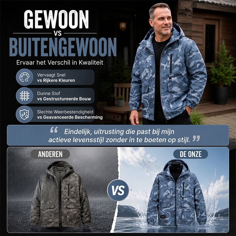 🔥Gratis verzending✈️Stijlvolle camouflage jas met capuchon voor dames