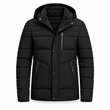 🔥Gratis verzending✈️Heren winterjas met fleece voering en afneembare capuchon
