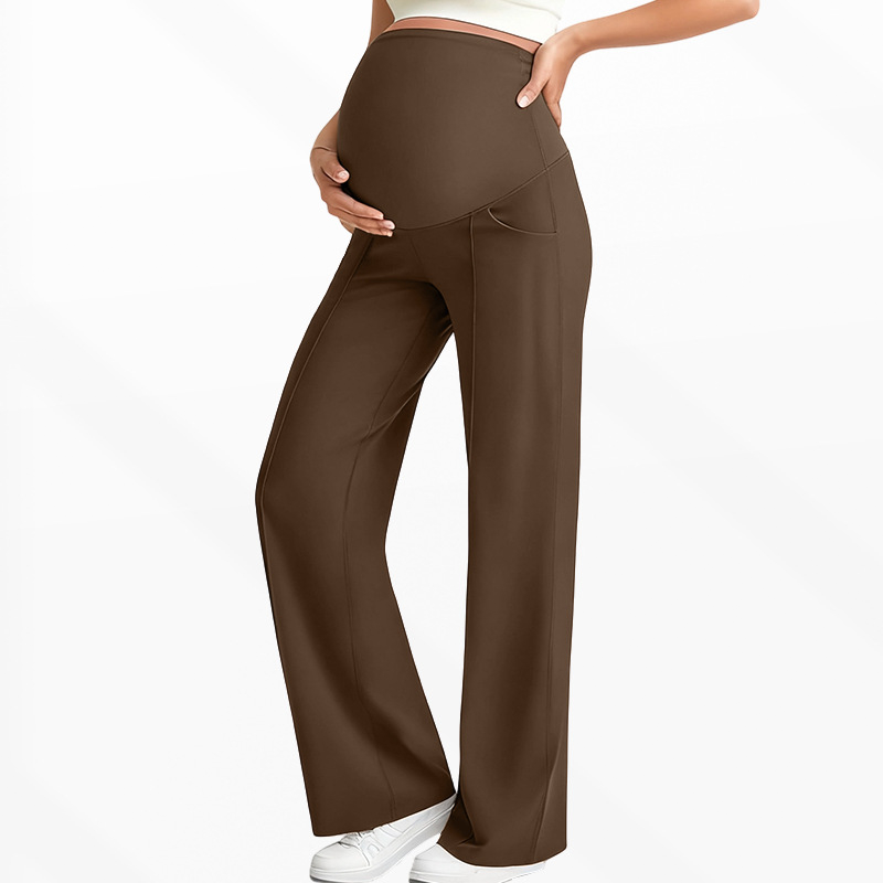 🤰 Comfort Deal ✨ Zwangerschaps Lounge Broek met Hoge Taille – Zachte Comfortabele Damesbroek voor Ontspannen Dagen