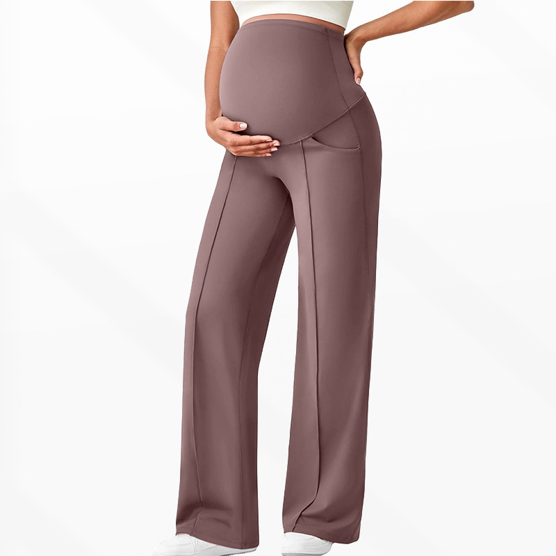 🤰 Comfort Deal ✨ Zwangerschaps Lounge Broek met Hoge Taille – Zachte Comfortabele Damesbroek voor Ontspannen Dagen