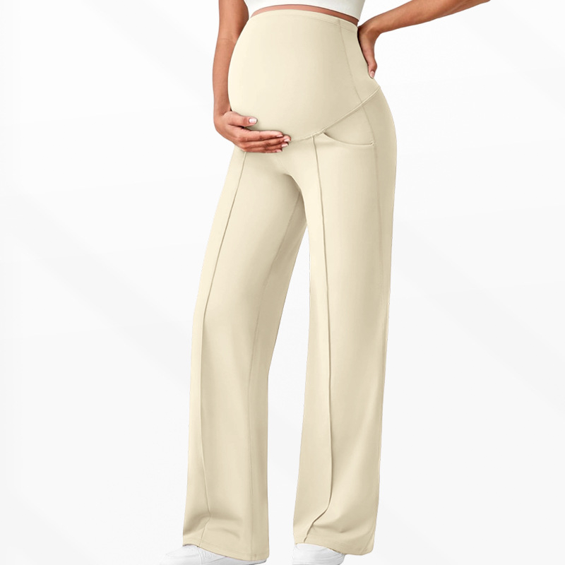 🤰 Comfort Deal ✨ Zwangerschaps Lounge Broek met Hoge Taille – Zachte Comfortabele Damesbroek voor Ontspannen Dagen