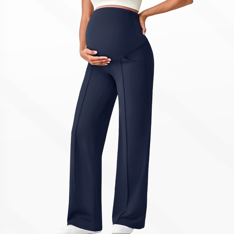 🤰 Comfort Deal ✨ Zwangerschaps Lounge Broek met Hoge Taille – Zachte Comfortabele Damesbroek voor Ontspannen Dagen