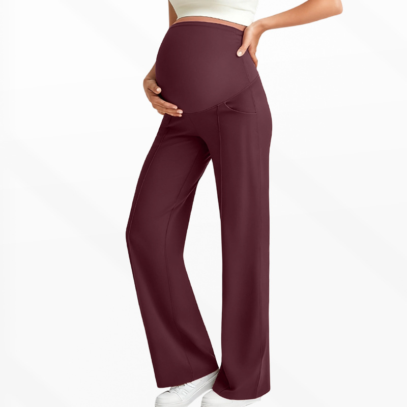 🤰 Comfort Deal ✨ Zwangerschaps Lounge Broek met Hoge Taille – Zachte Comfortabele Damesbroek voor Ontspannen Dagen