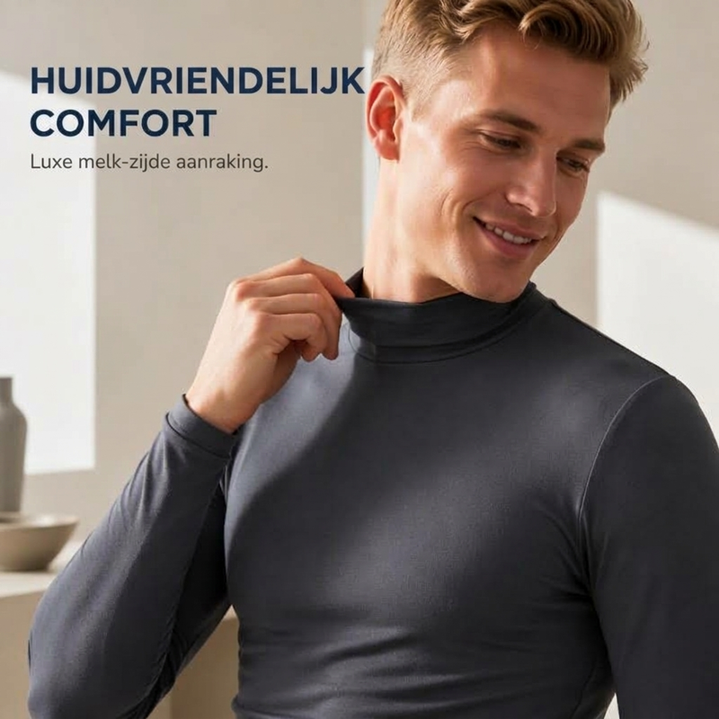 📊 Meer dan 200.000 verkochte exemplaren – Bedankt met 50% korting! Slim-fit coltrui voor heren