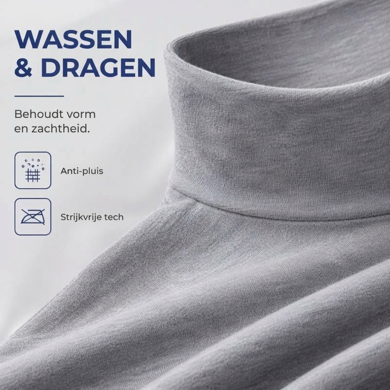 📊 Meer dan 200.000 verkochte exemplaren – Bedankt met 50% korting! Slim-fit coltrui voor heren